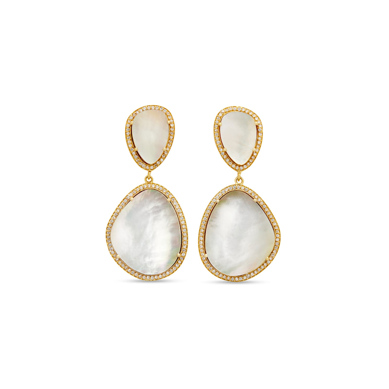 Thumbnail of Bijou Earrings In Pearl image
