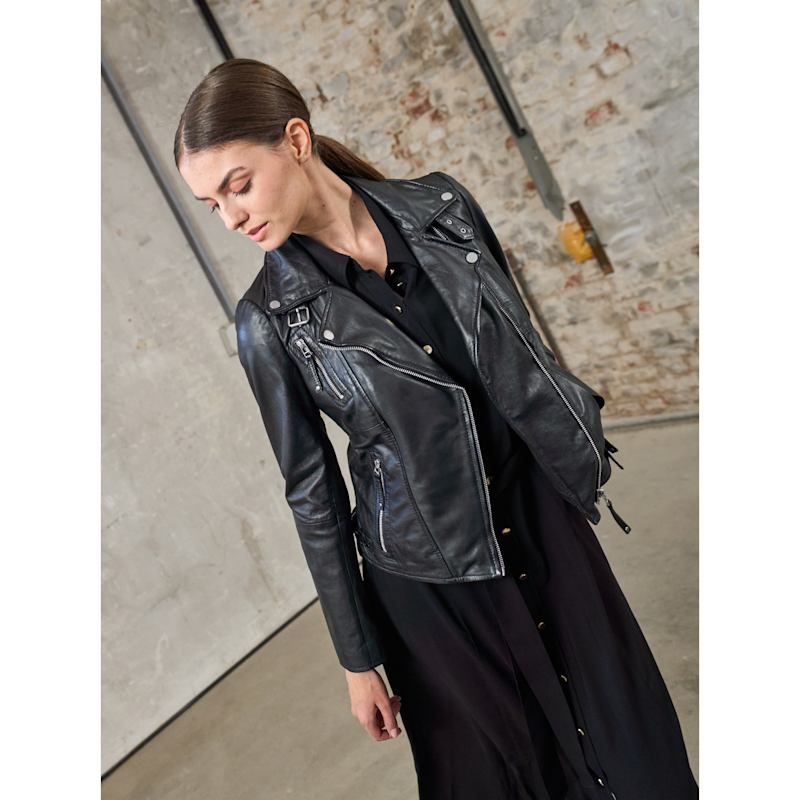 Thumbnail of Leather Biker Jacket image