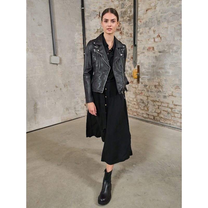 Thumbnail of Leather Biker Jacket image