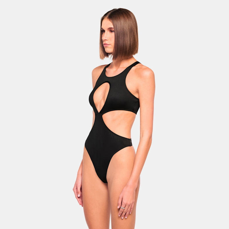 Thumbnail of Billie Black Cut Out Bodysuit image