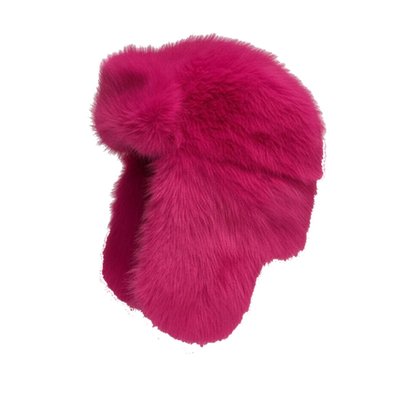 Billie Faux Fur Trapper Hat - Hot Pink | NOOKI DESIGN | Wolf & Badger