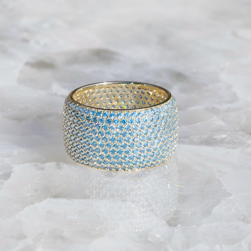 Thumbnail of Billionaire Ring- Aquamarine image