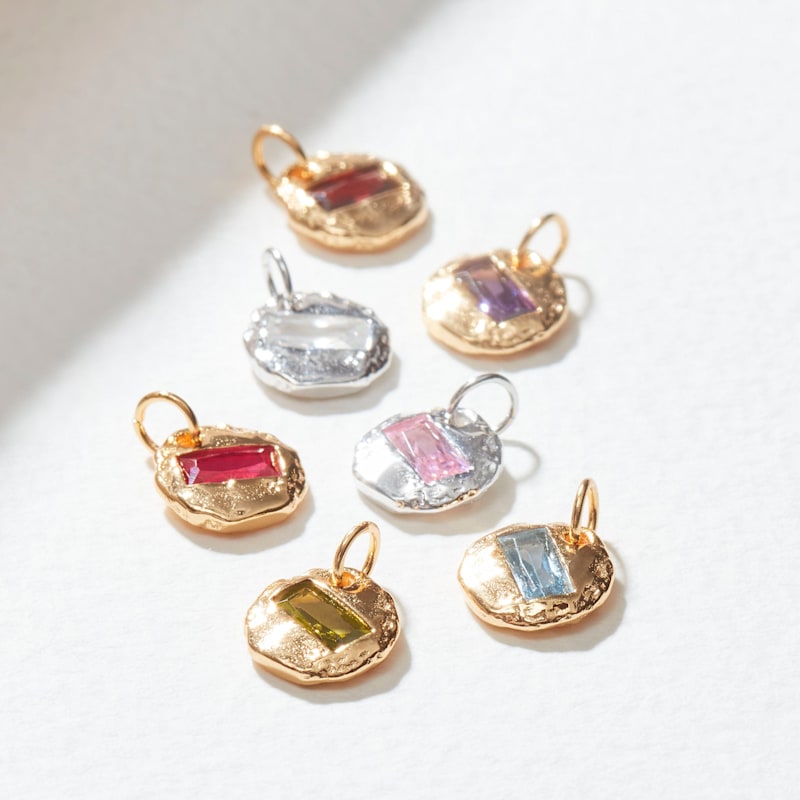 Thumbnail of January Birthstone Bracelet Gold image