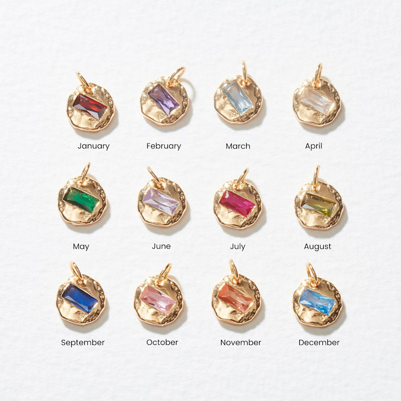 Thumbnail of January Birthstone Bracelet Gold image