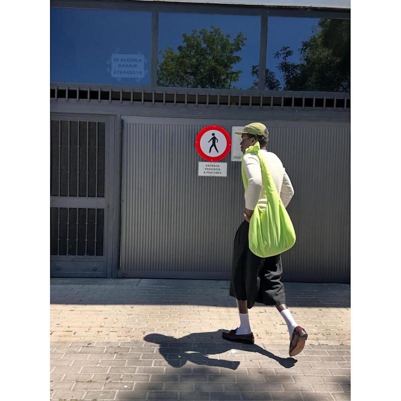 Thumbnail of Biwa Puffy Bag Lime image