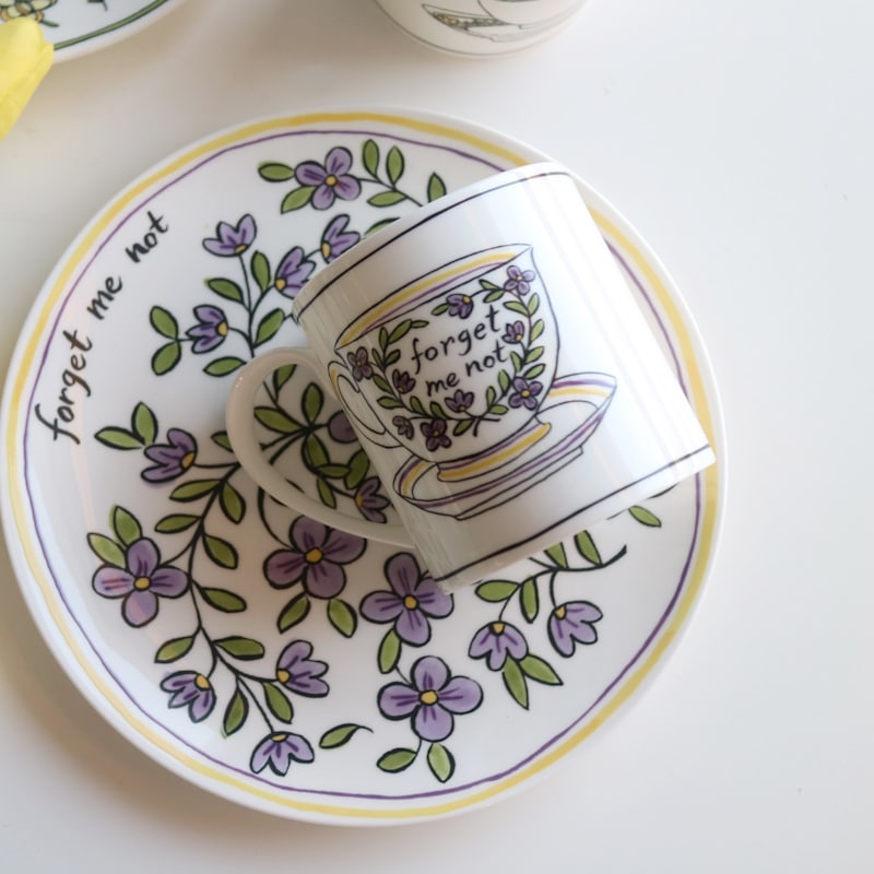 Thumbnail of Forget Me Not - Salad Plate image