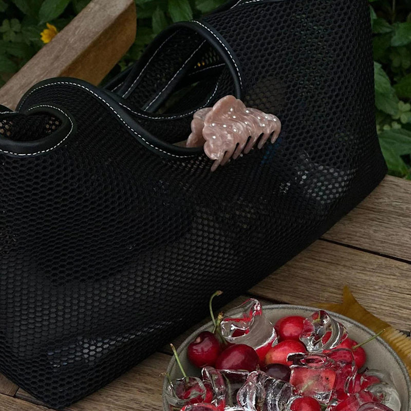 Thumbnail of Black Alia Mesh Bag image