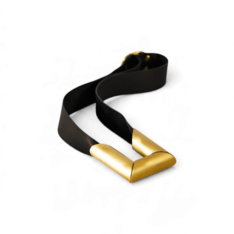 Black Angular Necklace | Svetlana Vukov | Wolf & Badger