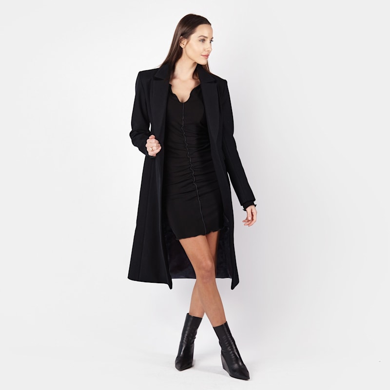 Thumbnail of Black Classic Wool Coat image