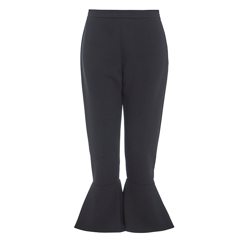 Thumbnail of Cropped High-Waist Trousers image