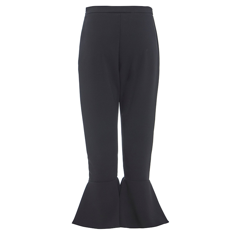 Thumbnail of Cropped High-Waist Trousers image