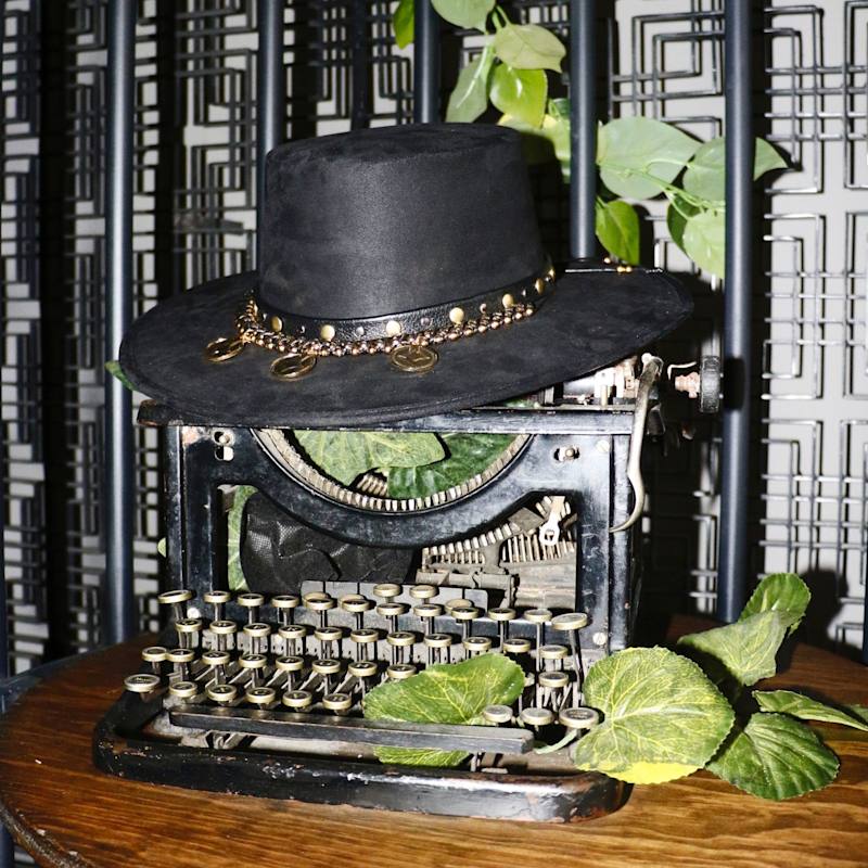 Thumbnail of Black Jaleo Cordobes Suede Hat image