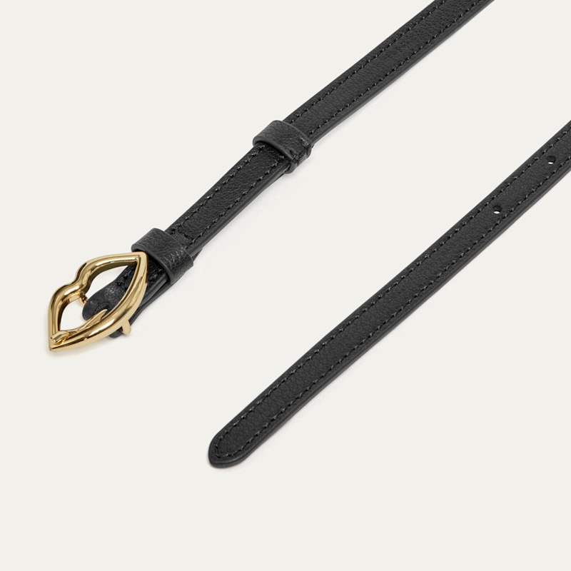 Thumbnail of Black Lip Buckle Belt image