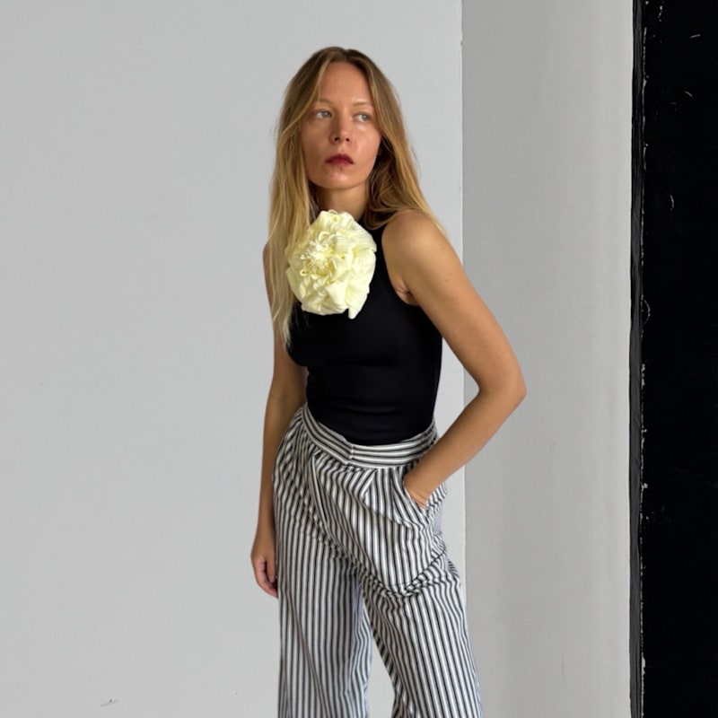 【未使用品】check one shoulder shirt Ameri VINTAGE - 【未使用品】check one shoulder shirtの通販 by