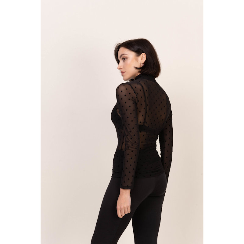 ロージーモンスター double couture sheer blouse ロージーモンスター double couture sheer blouse