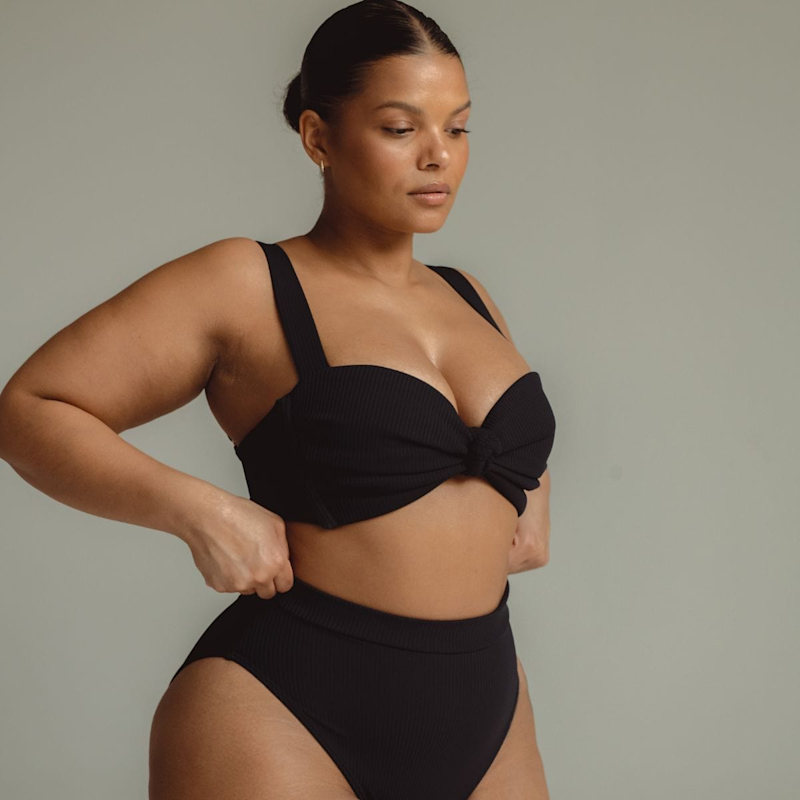Thumbnail of Black Rib Hayden Bikini Top image