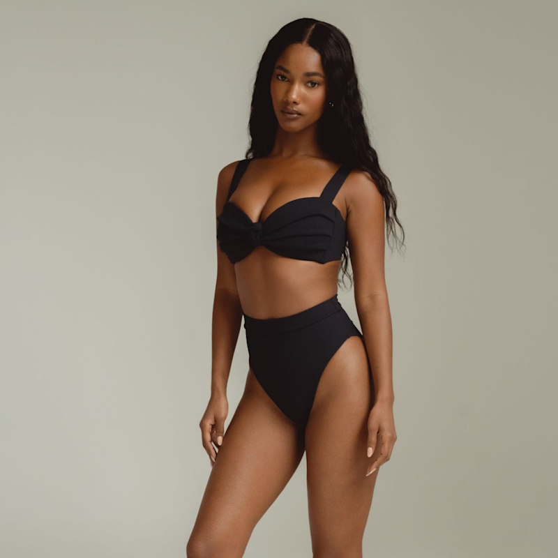 Thumbnail of Black Rib Hayden Bikini Top image