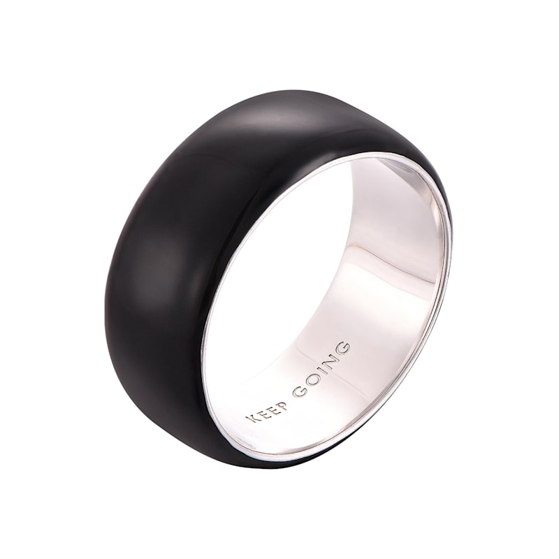 Thumbnail of Black Thick Ring image