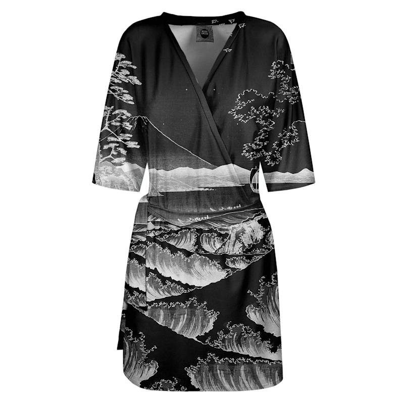 Thumbnail of Black Sea Of Satta Envelope Dress image