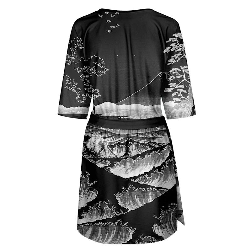 Thumbnail of Black Sea Of Satta Envelope Dress image