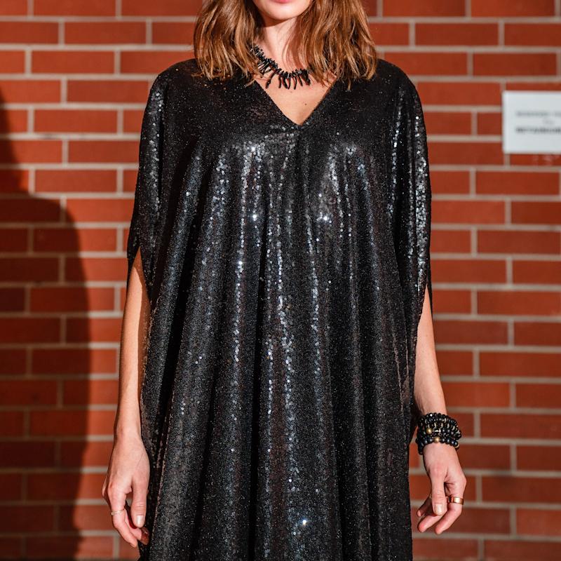 Thumbnail of Black Sequin Caftan image