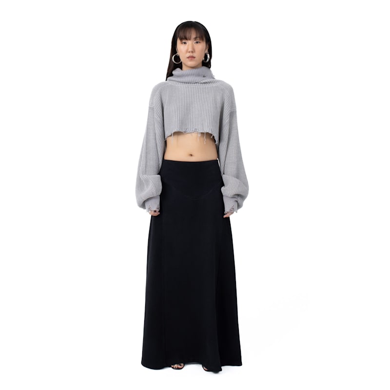 Thumbnail of Black Siren Maxi Skirt image