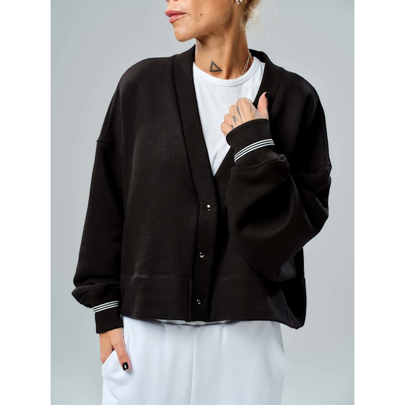 Thumbnail of Black Snap-Button Jacket image