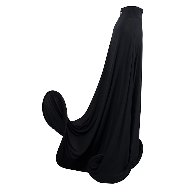 Thumbnail of Black Statement Long Skirt image