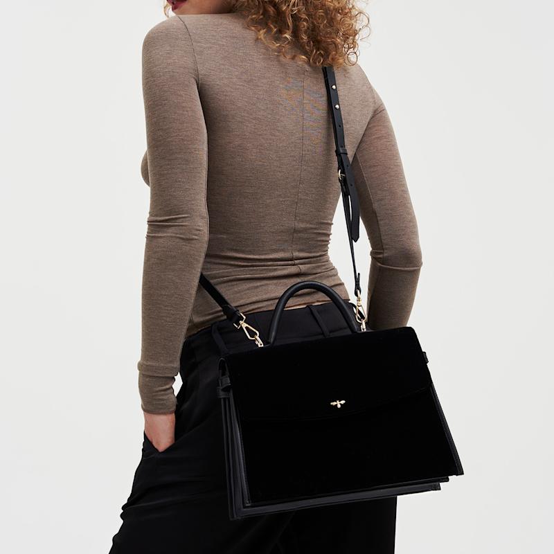 Thumbnail of Black Structured Tote Medium image