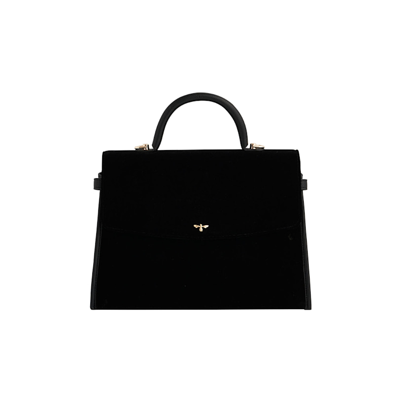 Thumbnail of Black Structured Tote Medium image