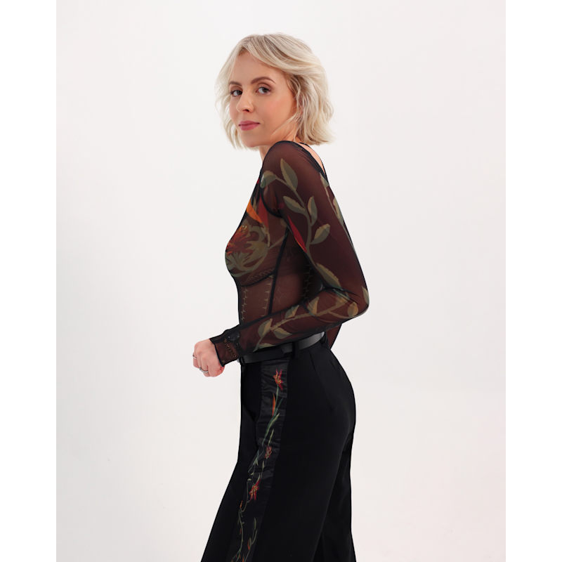 Thumbnail of Thorn & Floral Bodysuit image