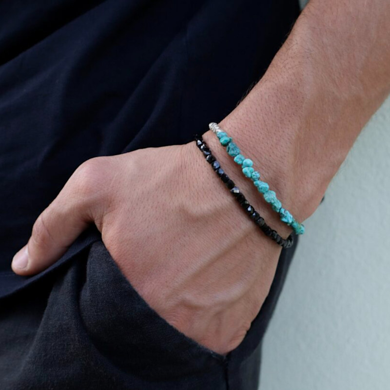 Thumbnail of Black Tourmaline Bracelet For Him image