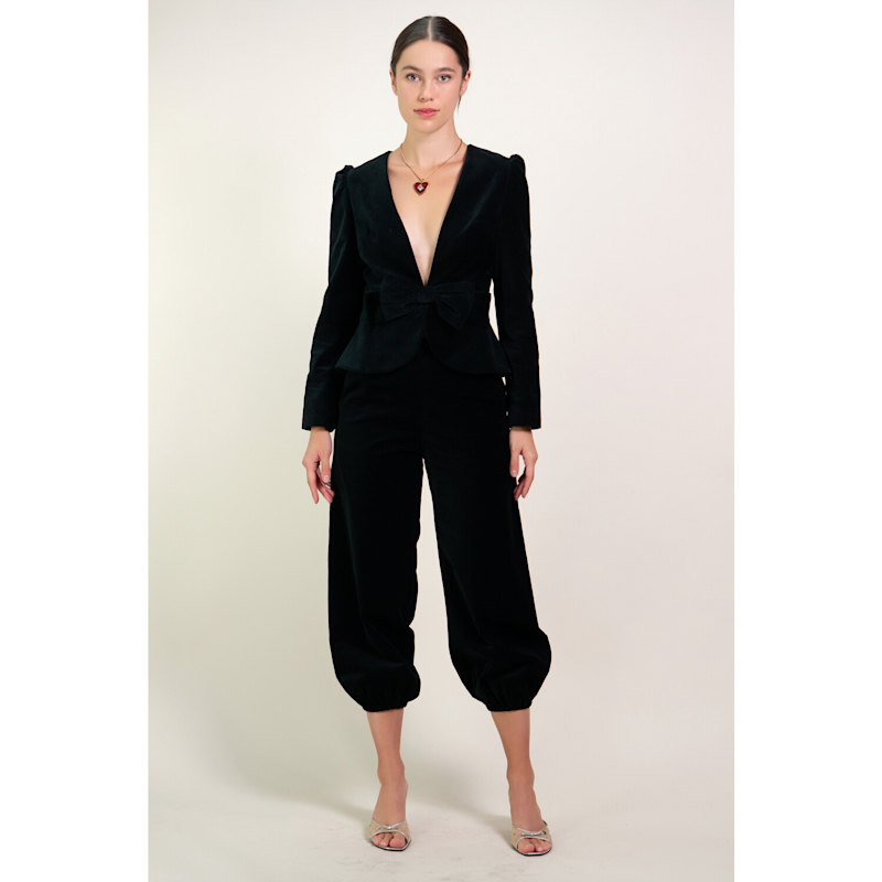 Thumbnail of Black Velvet Anais Jacket image
