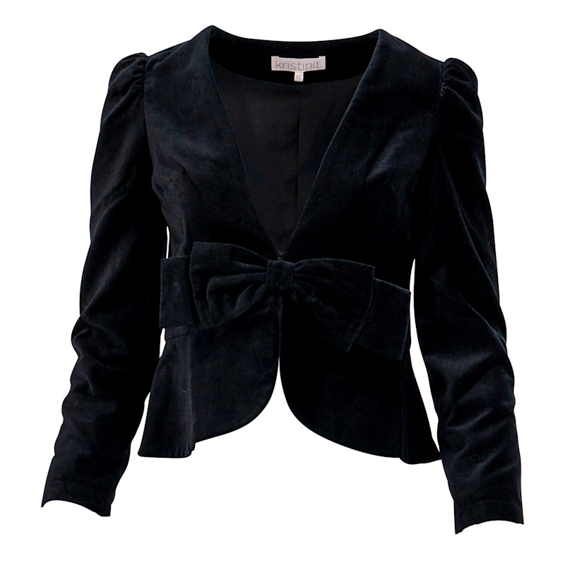 Thumbnail of Black Velvet Anais Jacket image