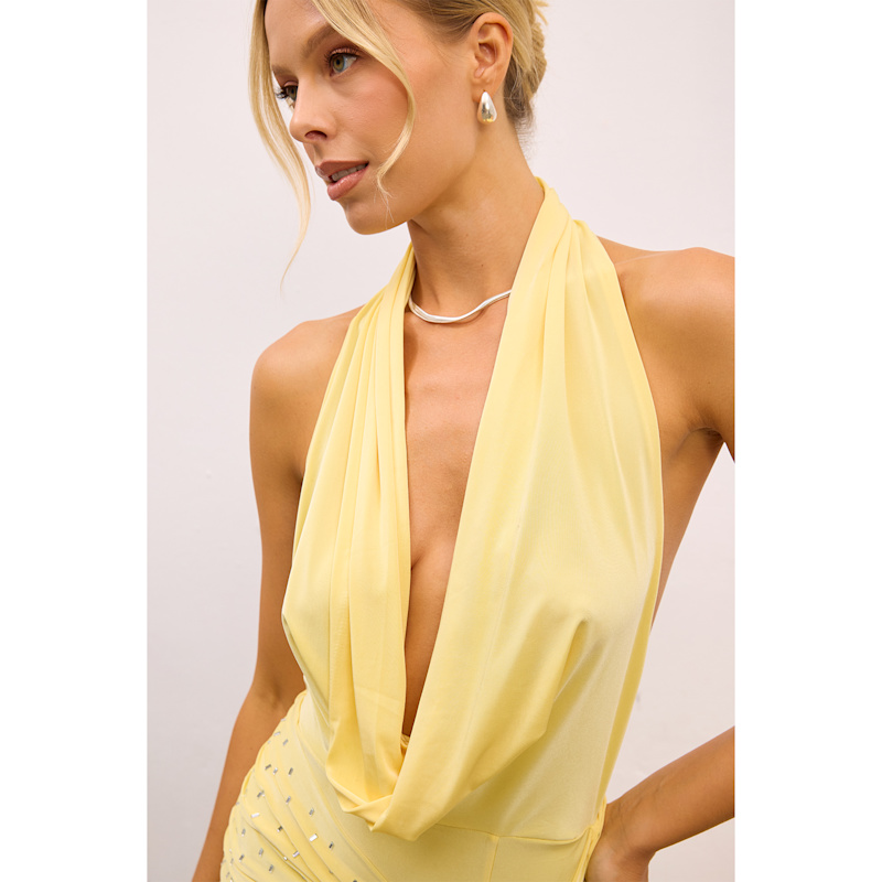 Fashion Hermes Scarf Yellow Outfit Pretty Little Thing Mustard