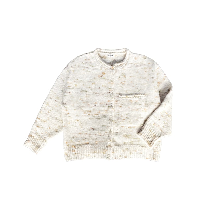 Thumbnail of Blewog Cardigan - Moss Speckle image