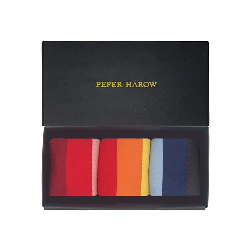 Thumbnail of Block Stripe Women’s Socks Gift Box image