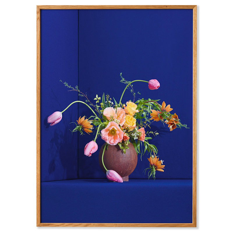 Thumbnail of Blomst - Blue - Art Print image