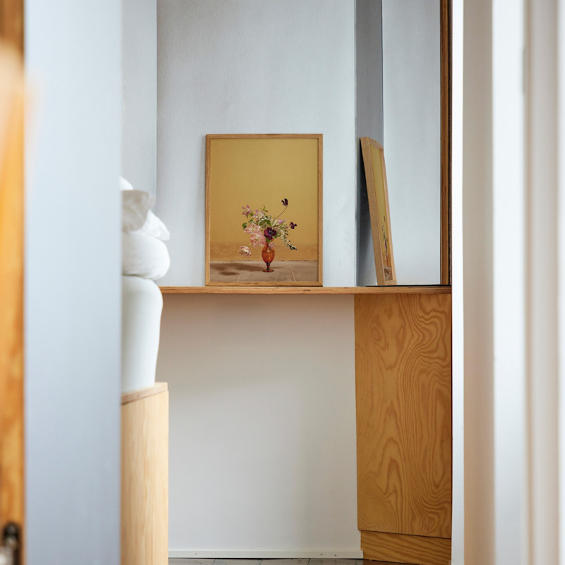 Thumbnail of Blomst - Nr. Two - Ochra - Art Print image