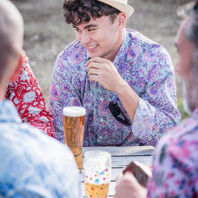 Bloom Tribe Men's Shirt | Jago's Tribe | Wolf & Badger