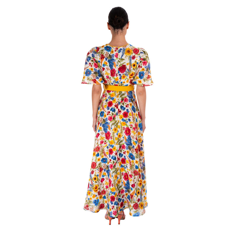 Thumbnail of Blossom Garden Linen Dress image