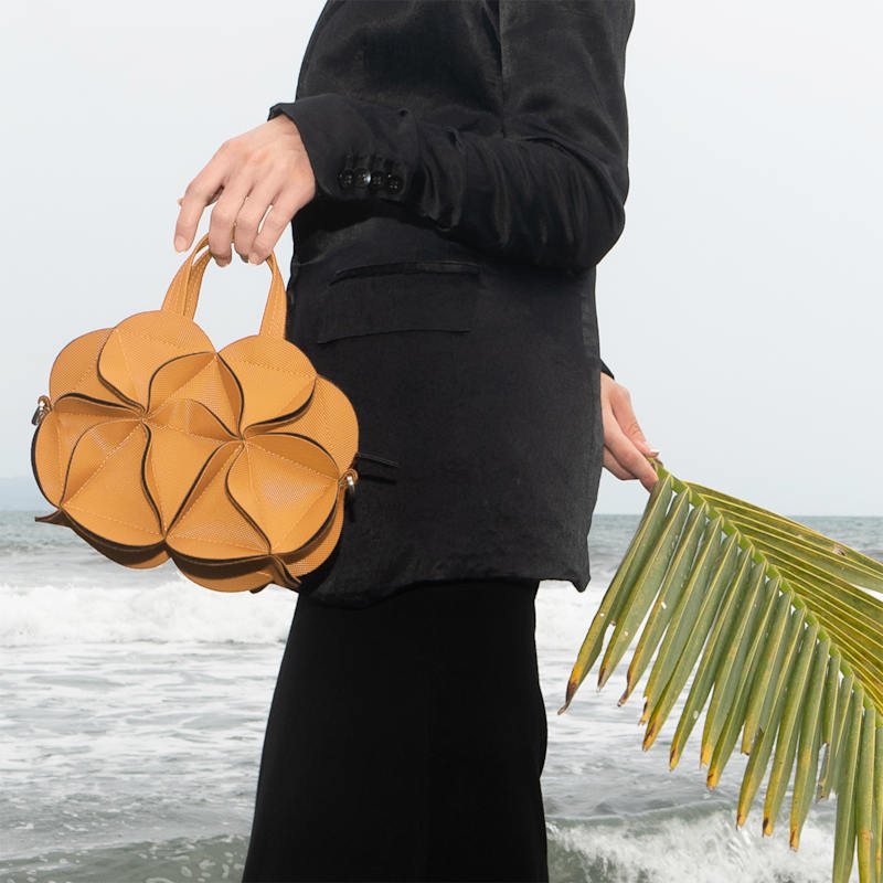 Blossom Shoulder Bag Candy Mustard | ELEMOOD_Japan | Wolf & Badger