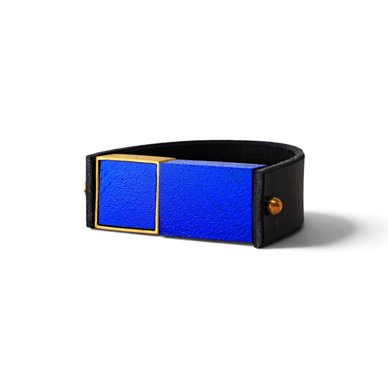 Blue Block Bracelet | Svetlana Vukov | Wolf & Badger