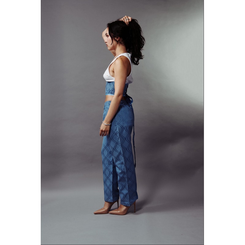 Thumbnail of Corset Belt In Blue image