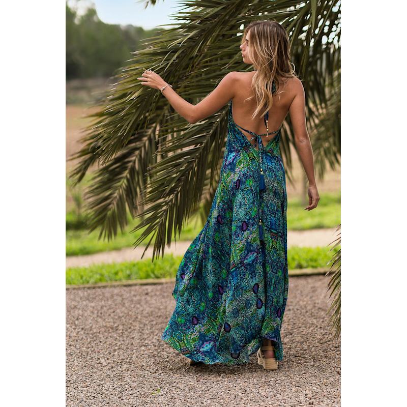 Thumbnail of Blue Iguana Silk Ibiza Dress image