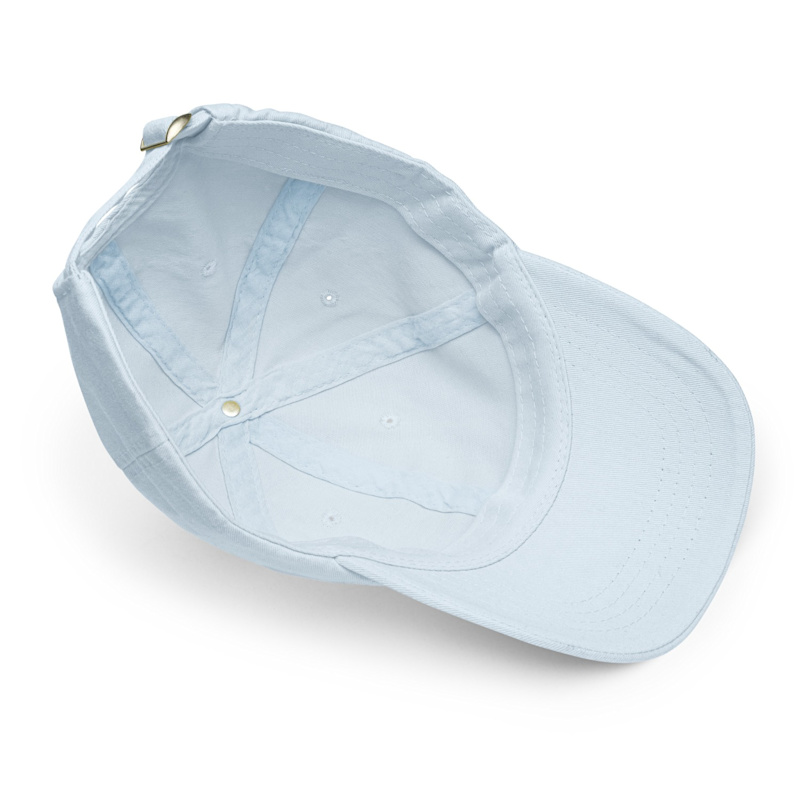 Pastel Blue Mojito Is My Side Hustle Club Chino Embroidered  display picture 2