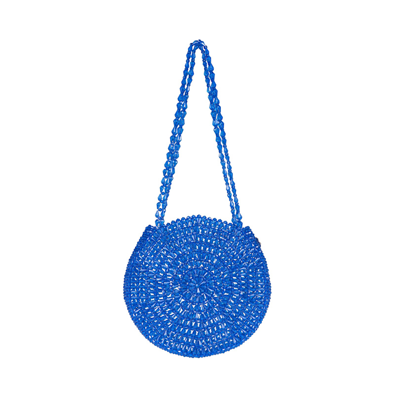 Thumbnail of Blue Round Beach Bead Bag image