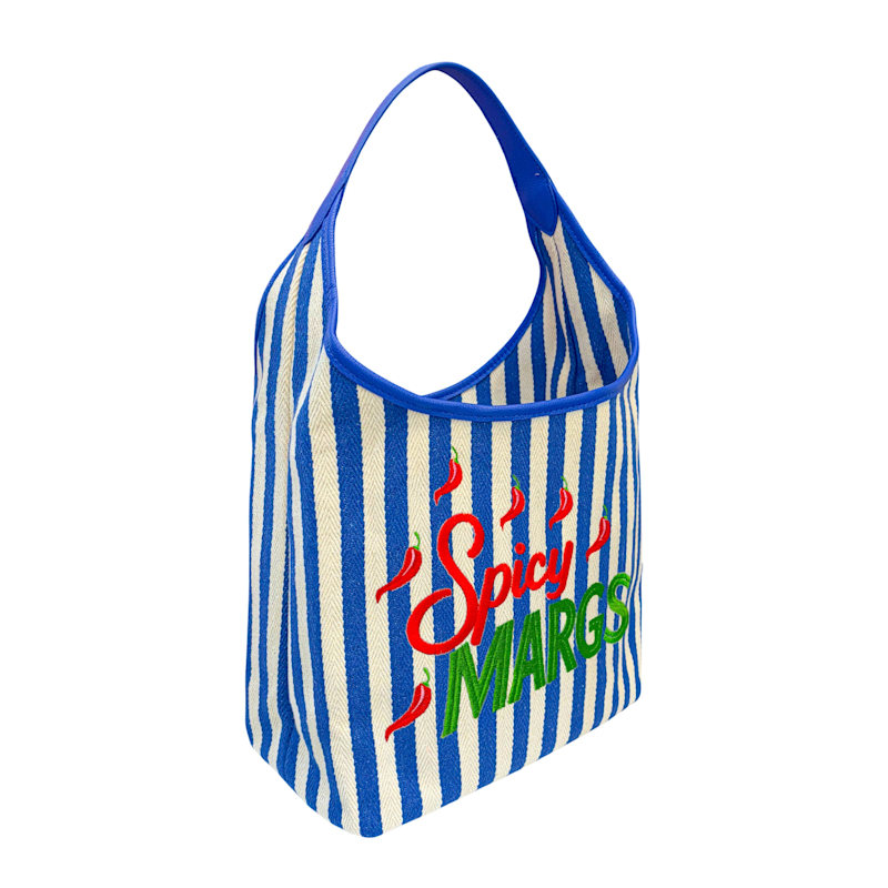 Thumbnail of Blue Spicy Margs Striped Bag image