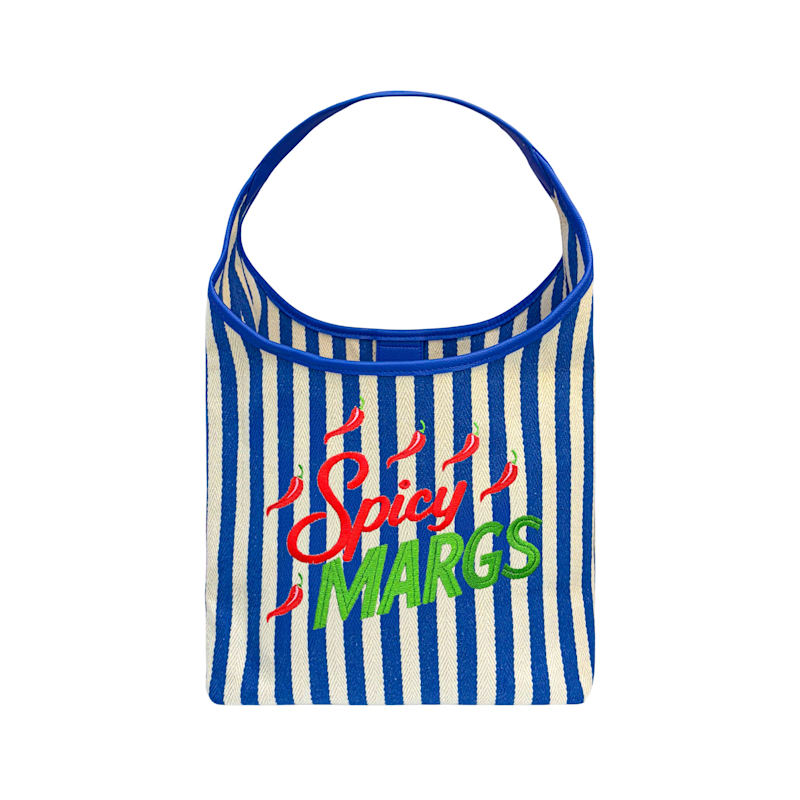 Thumbnail of Blue Spicy Margs Striped Bag image