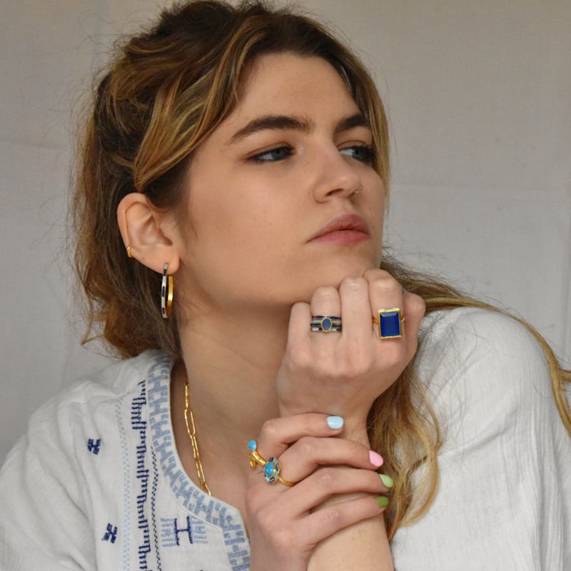 Thumbnail of Frutti Blue Ring image